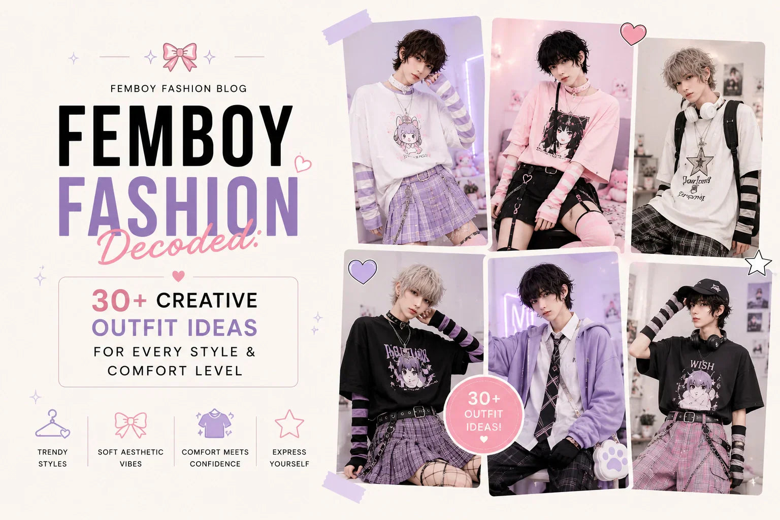 Femboy Fashion Decoded: 30+ Creative Outfit Ideas for Every Style & Comfort Level