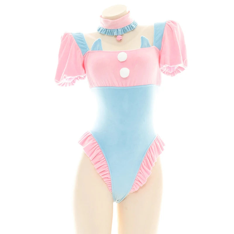 Anime Maid Lolita Lingerie Set | Cute Kawaii Cosplay Pajamas