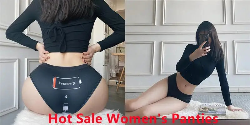Kawaii Cat Ear Seamless Low-Rise Panties for Ultimate Comfort