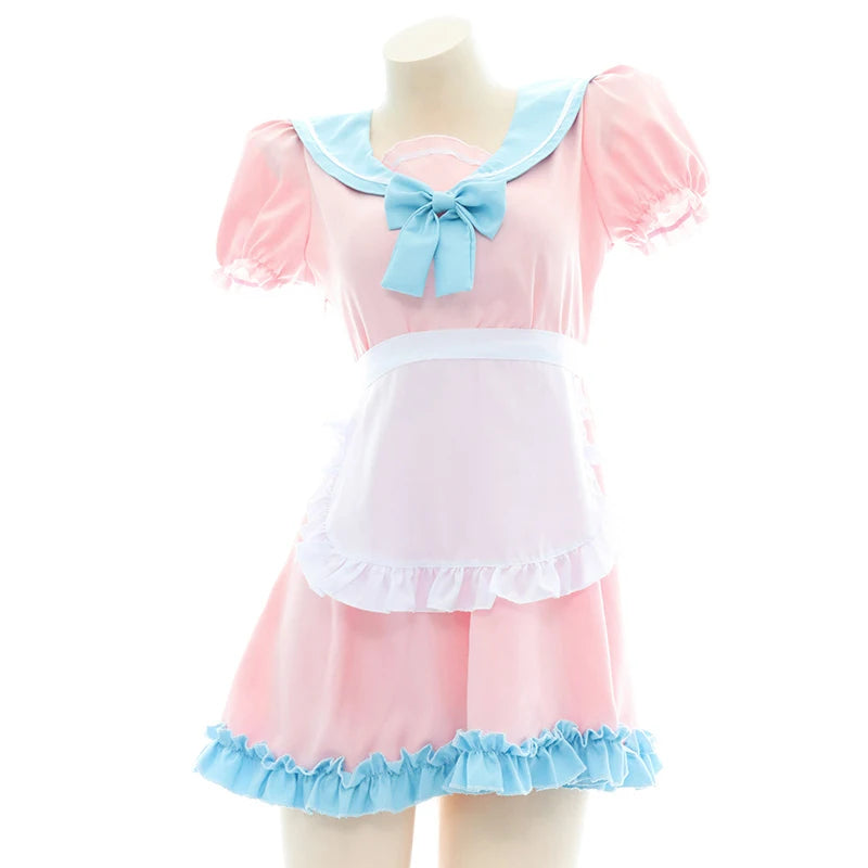 Anime Maid Lolita Lingerie Set | Cute Kawaii Cosplay Pajamas
