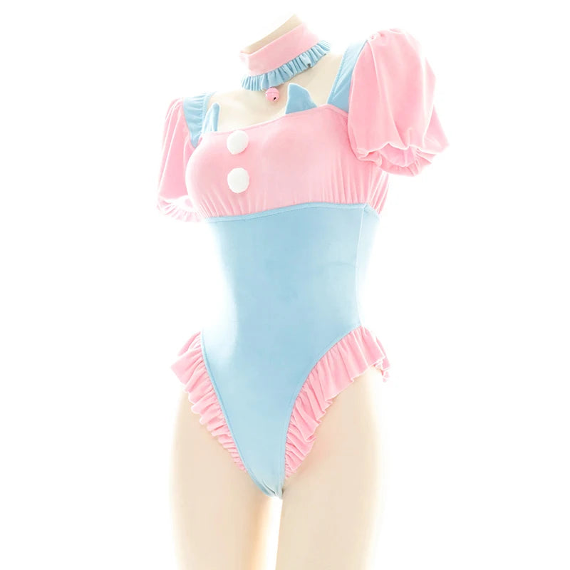 Anime Maid Lolita Lingerie Set | Cute Kawaii Cosplay Pajamas