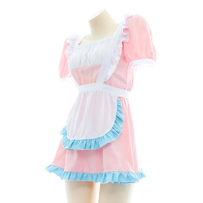 Anime Maid Lolita Lingerie Set | Cute Kawaii Cosplay Pajamas