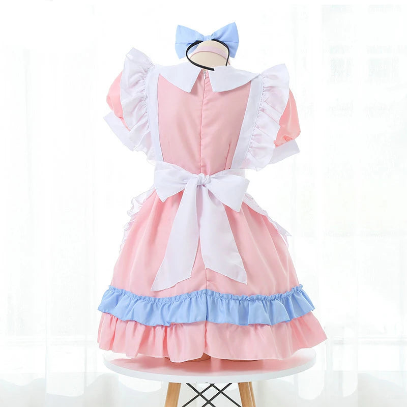 Anime Maid Lolita Lingerie Set | Cute Kawaii Cosplay Pajamas