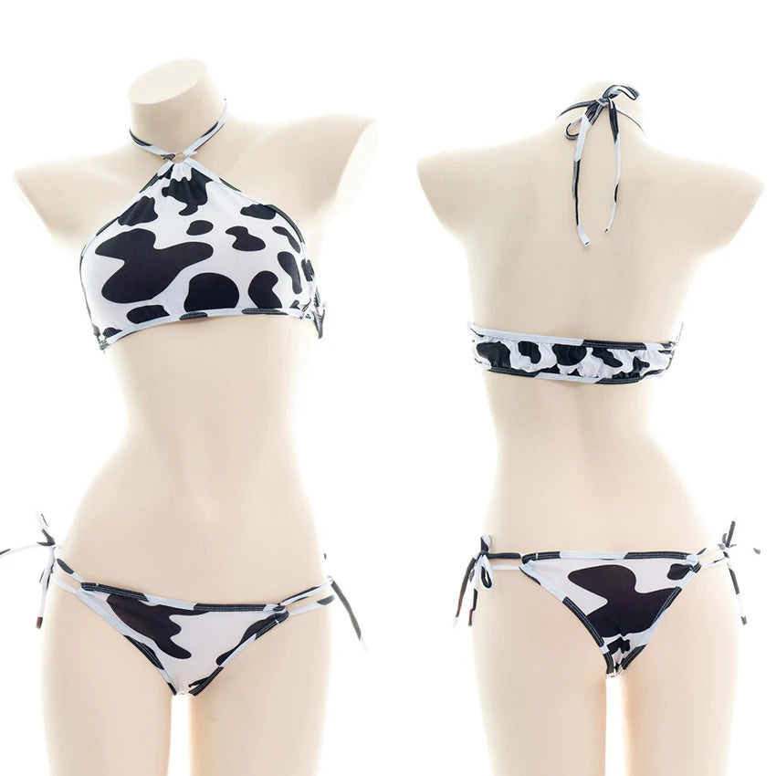Kawaii Cow Maid Swimsuit & Cosplay Set | Anime Beachwear