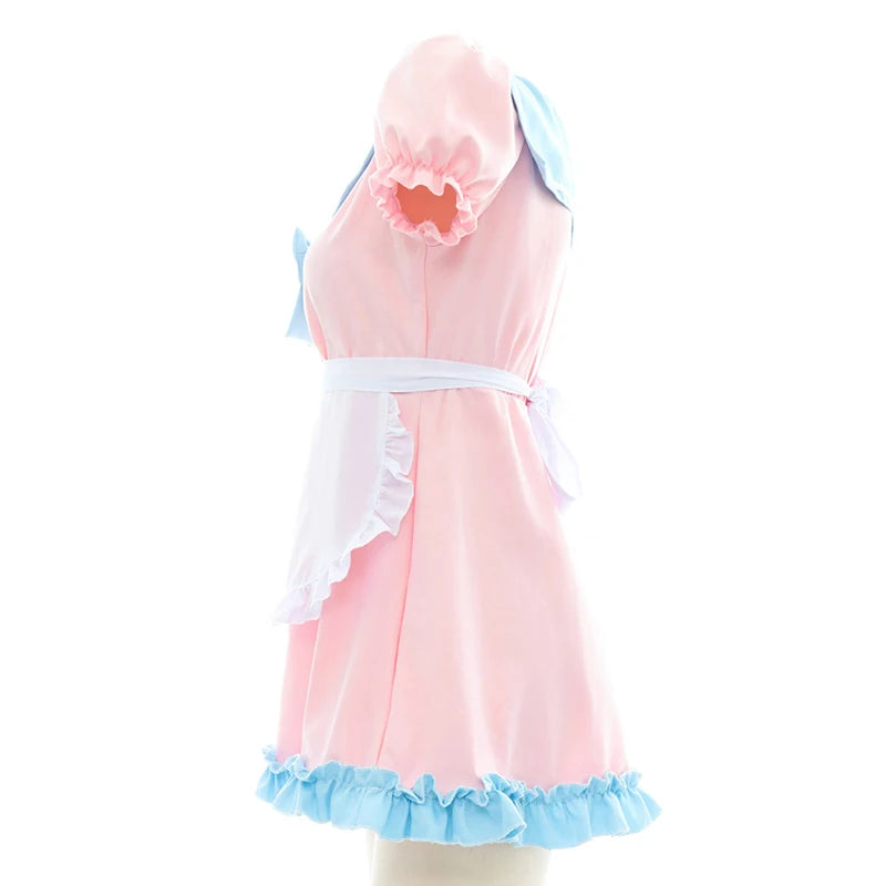 Anime Maid Lolita Lingerie Set | Cute Kawaii Cosplay Pajamas