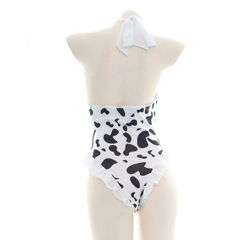 Kawaii Cow Maid Swimsuit & Cosplay Set | Anime Beachwear