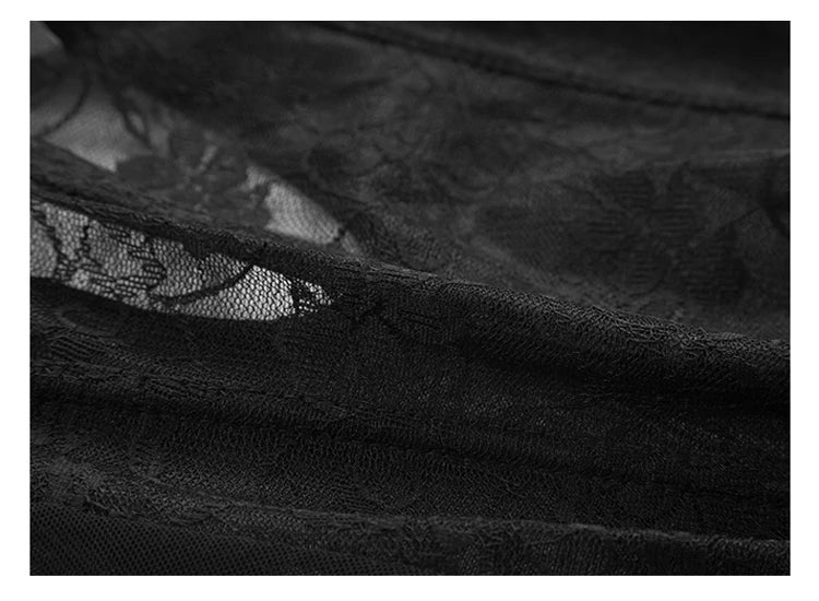 Sexy Gothic Lace Bustier | High-Elastic Waist Trainer