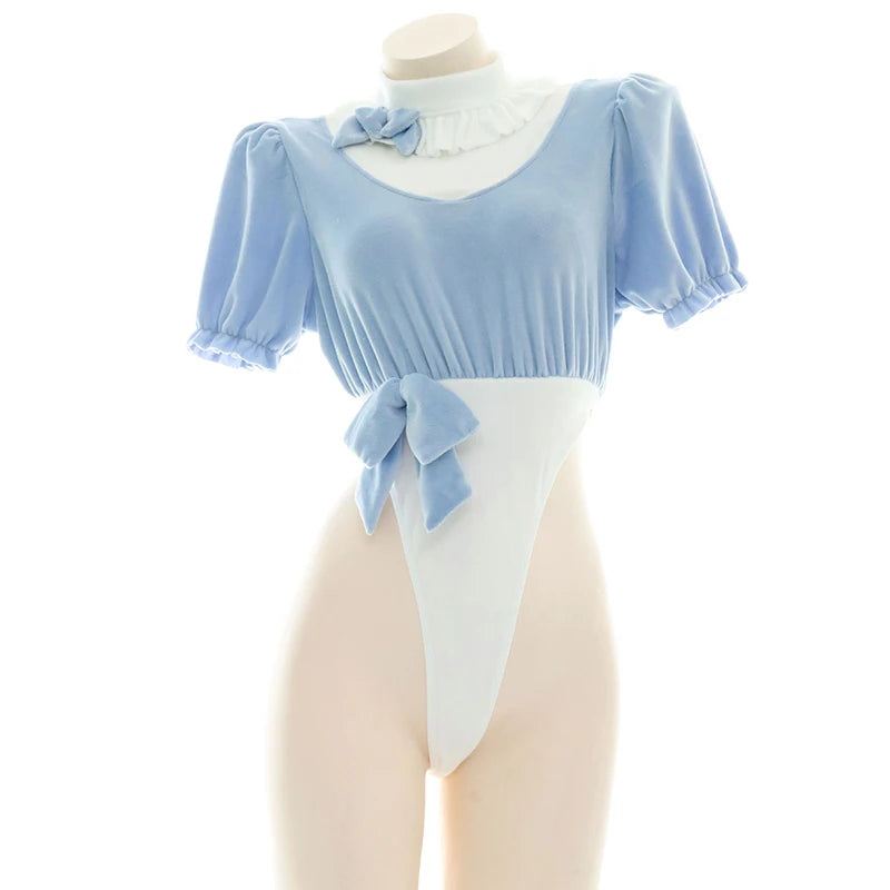 Anime Maid Lolita Lingerie Set | Cute Kawaii Cosplay Pajamas