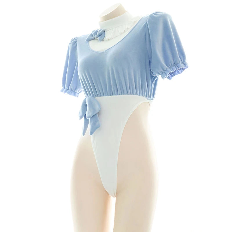 Anime Maid Lolita Lingerie Set | Cute Kawaii Cosplay Pajamas