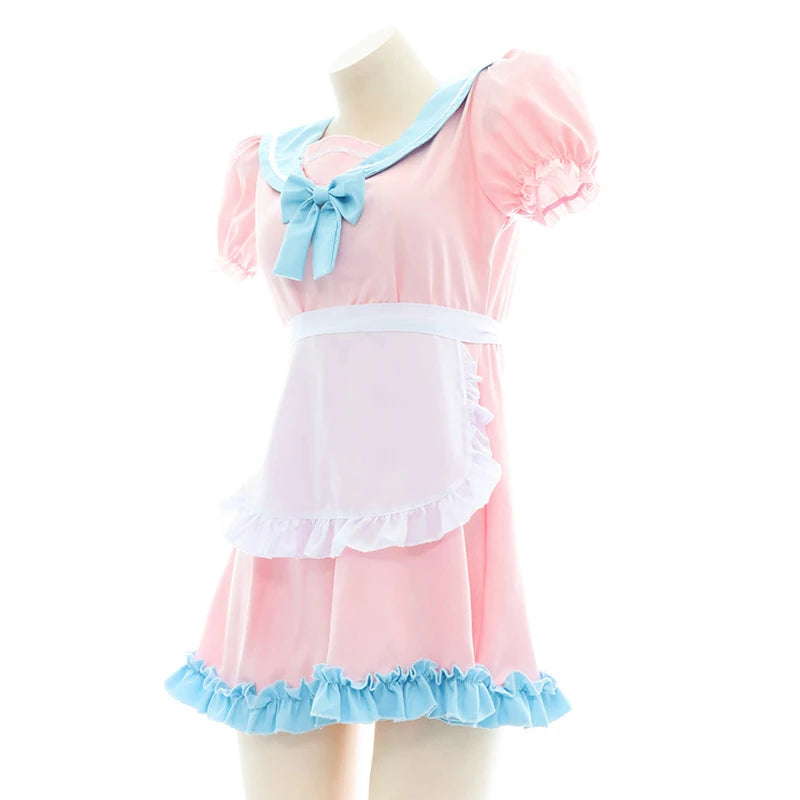 Anime Maid Lolita Lingerie Set | Cute Kawaii Cosplay Pajamas