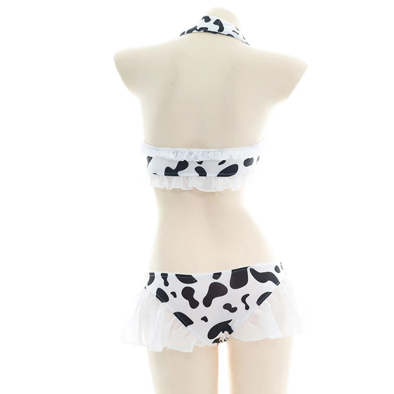 Kawaii Cow Maid Swimsuit & Cosplay Set | Anime Beachwear