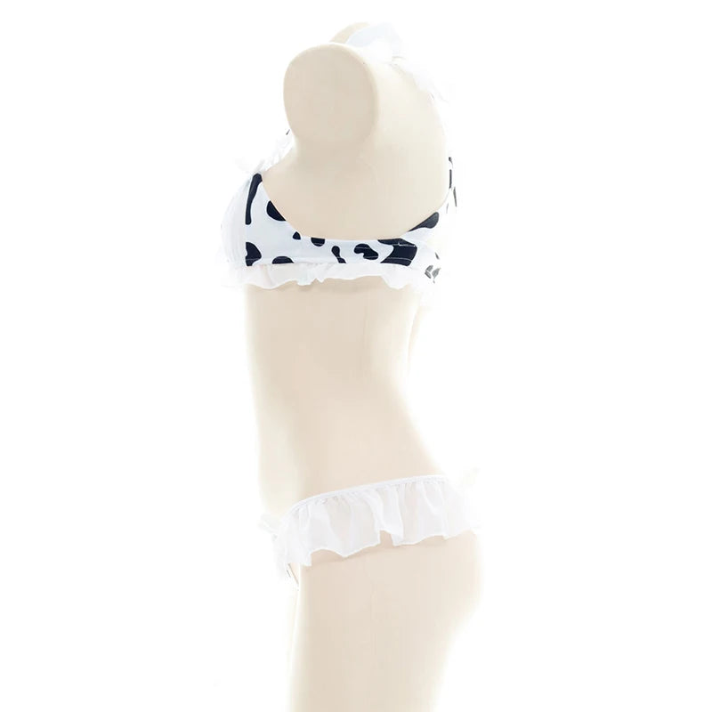 Kawaii Cow Maid Swimsuit & Cosplay Set | Anime Beachwear