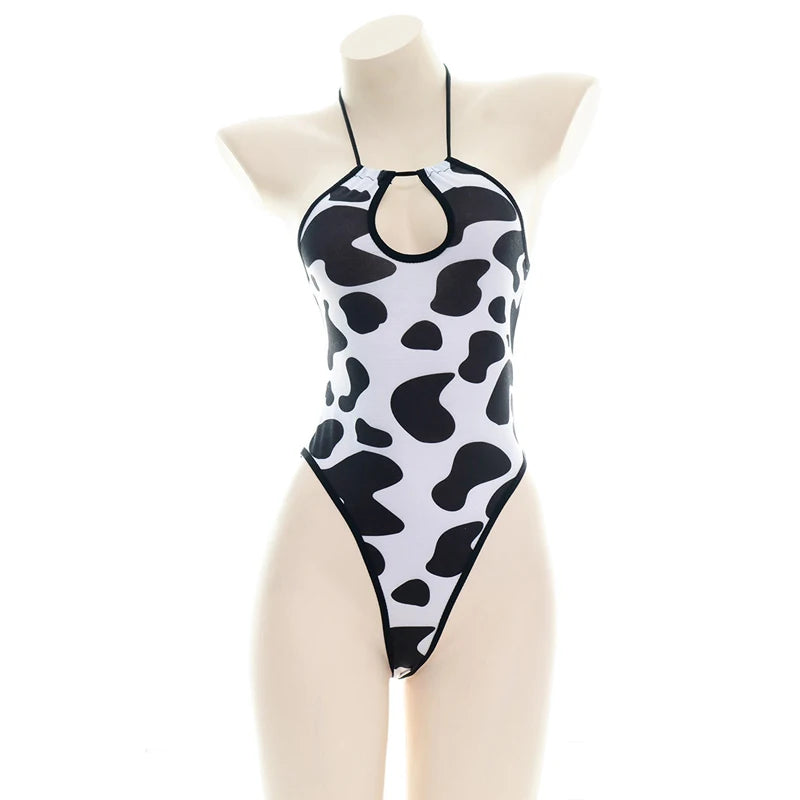Kawaii Cow Maid Swimsuit & Cosplay Set | Anime Beachwear