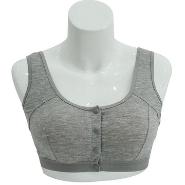 Front Closure Mastectomy Bra with Pockets for Breast Prosthesis