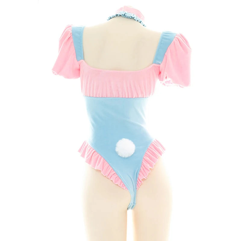 Anime Maid Lolita Lingerie Set | Cute Kawaii Cosplay Pajamas