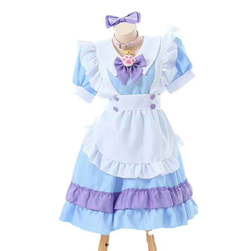 Anime Maid Lolita Lingerie Set | Cute Kawaii Cosplay Pajamas