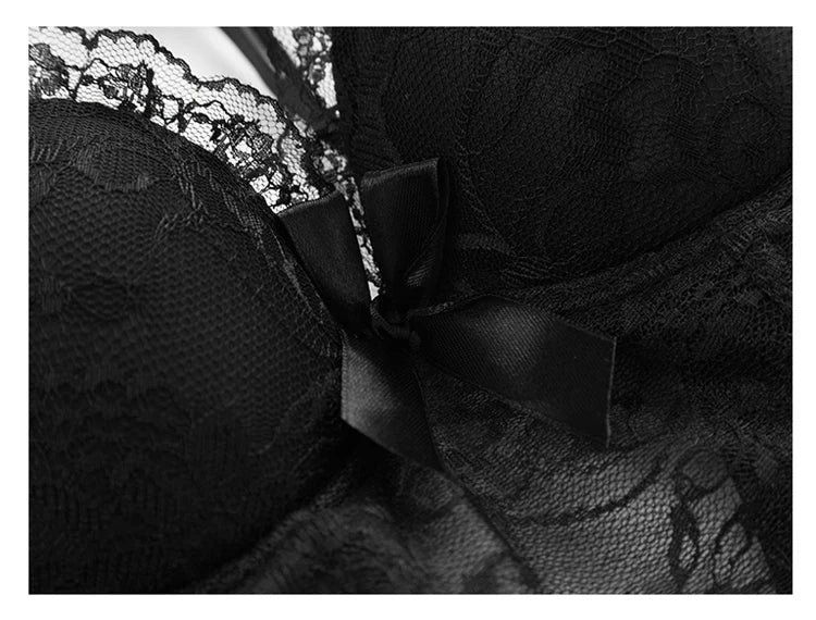 Sexy Gothic Lace Bustier | High-Elastic Waist Trainer