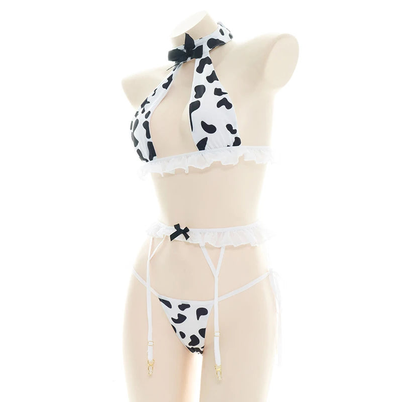 Kawaii Cow Maid Swimsuit & Cosplay Set | Anime Beachwear