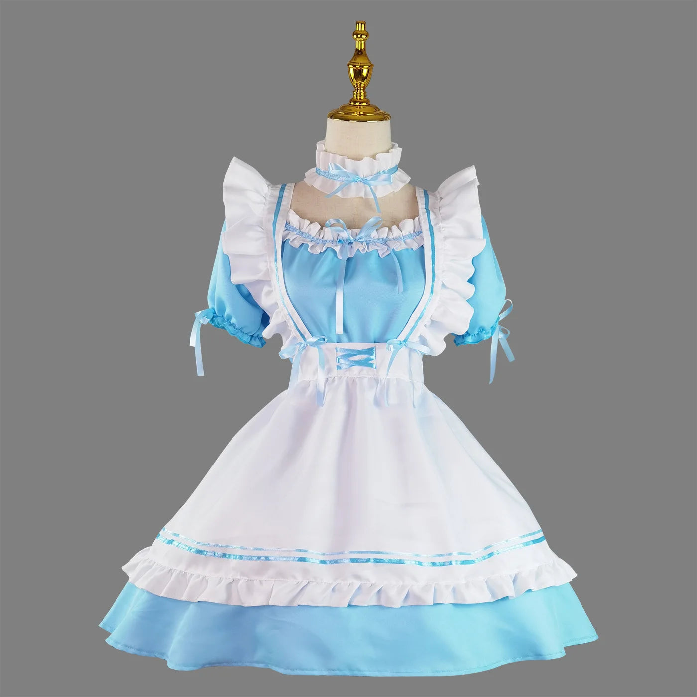 Sweet Kawaii Japanese Maid Cosplay Dress & Uniform Set