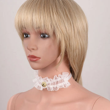 Lace Heart Choker Necklace for Women