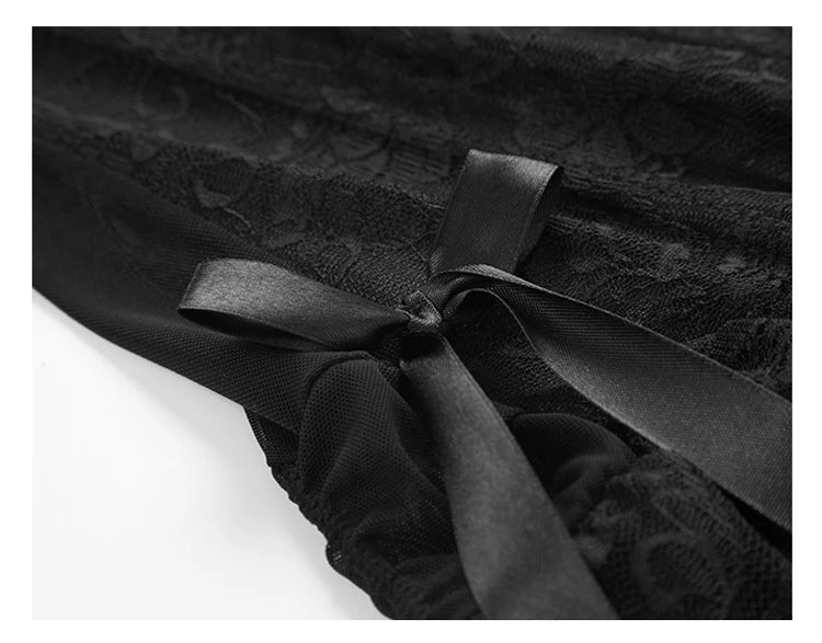 Sexy Gothic Lace Bustier | High-Elastic Waist Trainer
