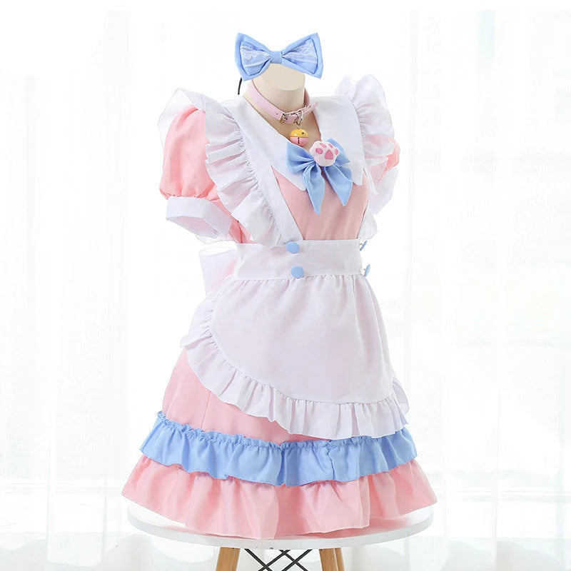 Anime Maid Lolita Lingerie Set | Cute Kawaii Cosplay Pajamas