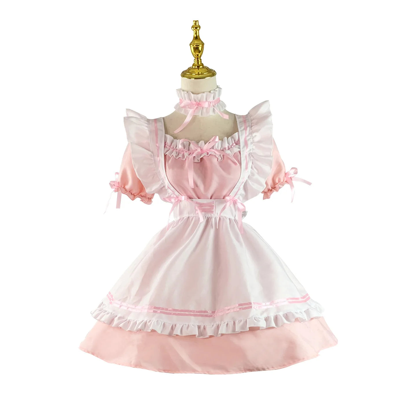 Sweet Kawaii Japanese Maid Cosplay Dress & Uniform Set