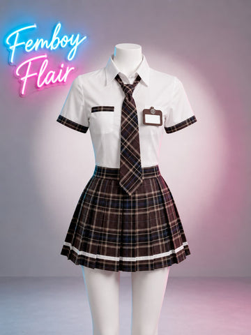 JK Japanese Campus Style Babydoll Lingerie & Cosplay Set