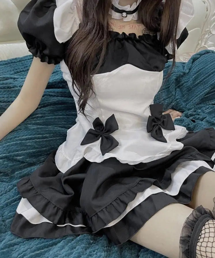 Cute Maid Cosplay Outfit | Lolita Style Dress & Costume Set