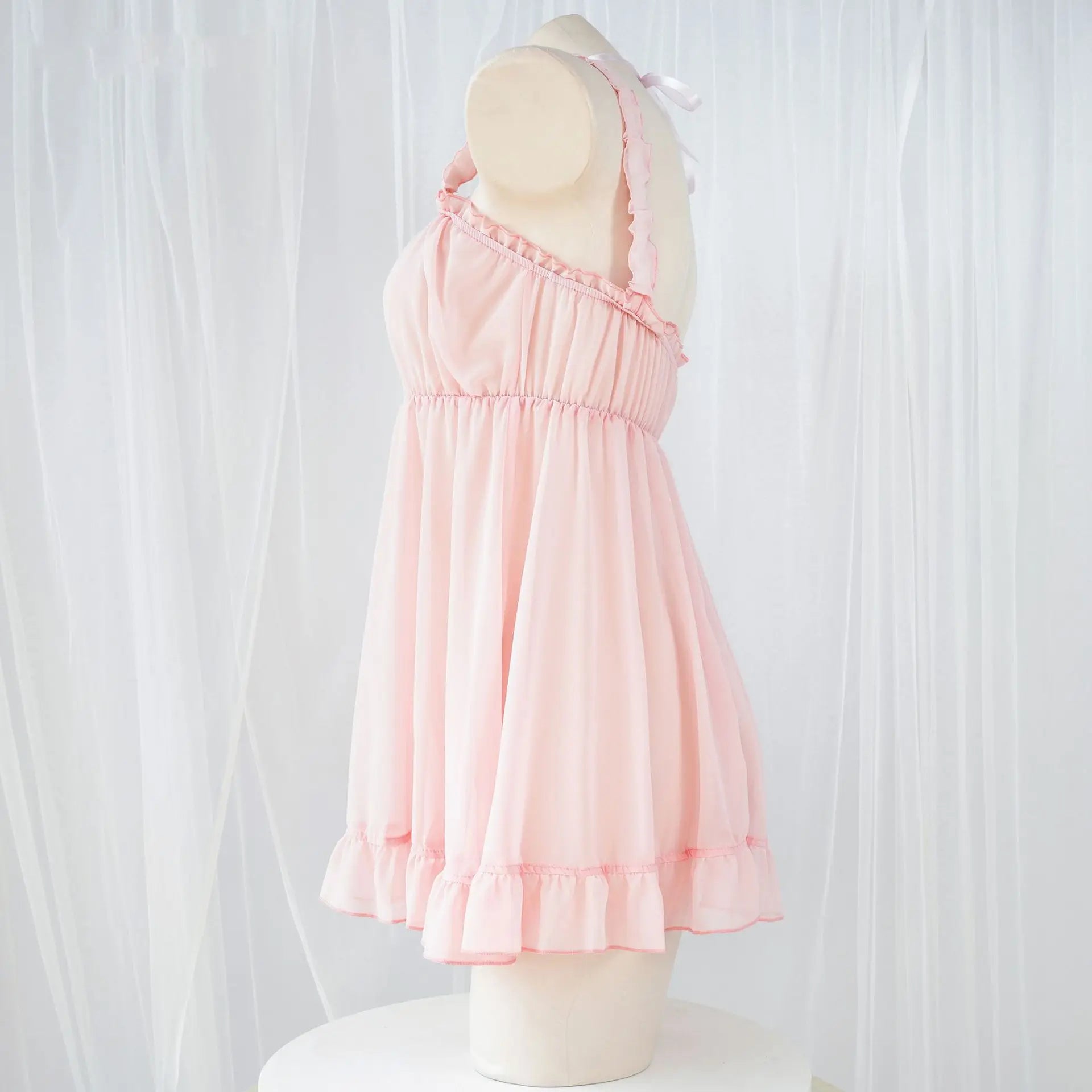Pink Lolita Anime Goddess Cosplay Dress & Pajama Set