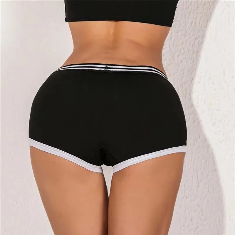 Cute Cotton Boyshorts – Breathable, Traceless & Fun Prints