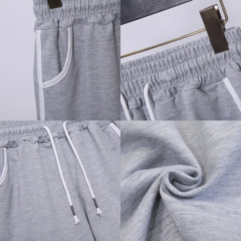 High Waist Sport Shorts Women Summer Loose Casual Running Fitness Outdoor Wear Wide Leg Slimming Large Size Home Sleepwear