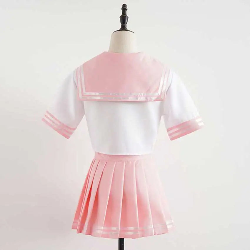 Women Girls Fate/Apocrypha Astolfo Cosplay Anime Japanese Sailor School Uniforms Halloween Costume