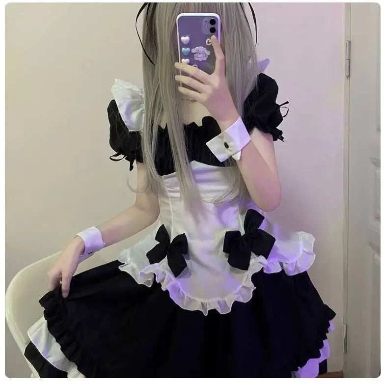 Cute Maid Cosplay Outfit | Lolita Style Dress & Costume Set