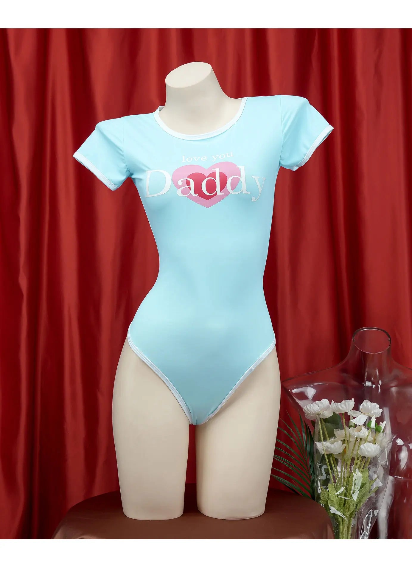 Cute Anime Bodysuit Swimsuit - One-Piece Cosplay & Beachwear