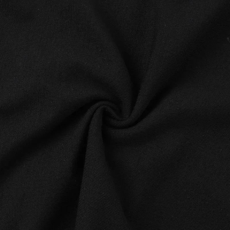 Goth Dark Cyber Y2K Skinny Turtleneck Tank Top Sexy Moon Chain Tassel Sleeveless Crop Tops Gothic Women Punk Streetwear Alt Vest