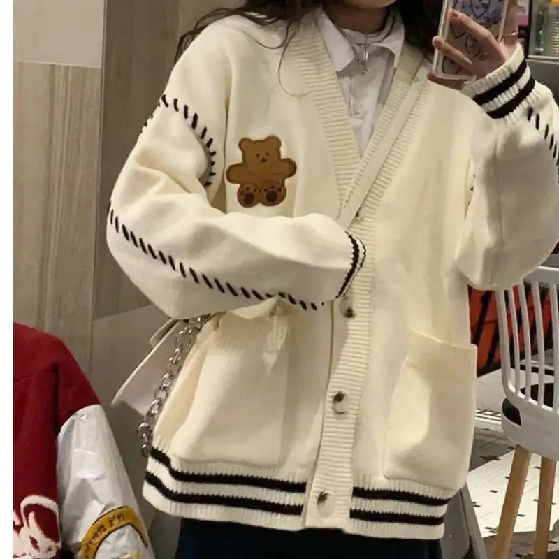 Sweater Woman Clothes	 Knitwear Women's Sweater Winter Sweater Keep Warm Preppy Style Round-Neck Sweater Soft and Warm Sweater