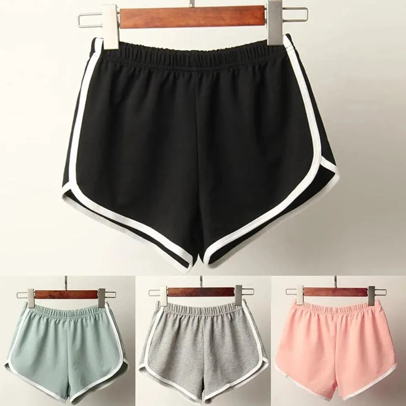 Casual European American sexy spicy girl style Summer black Grey Sport Short Women Workout Waistband Skinny drop shipping shorts