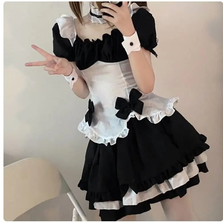 Cute Maid Cosplay Outfit | Lolita Style Dress & Costume Set