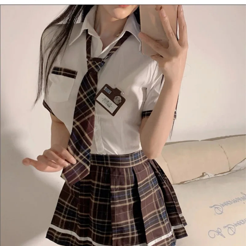 JK Japanese Campus Style Babydoll Lingerie & Cosplay Set