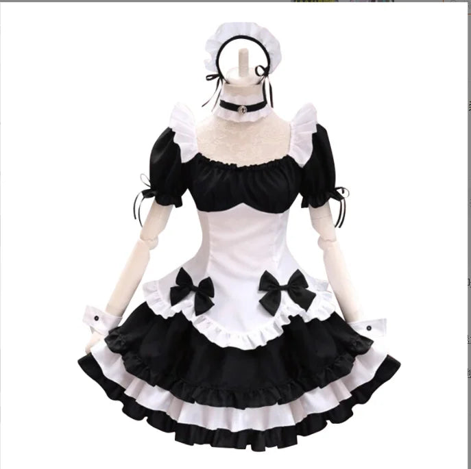 Cute Maid Cosplay Outfit | Lolita Style Dress & Costume Set