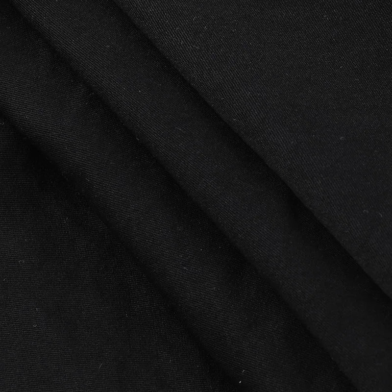 Goth Dark Punk Cross Patchwork Pleated Skirts Mall Gothic Techwear Bottoms Grunge Aesthetic Women Bandage Mini Skirt Alt Clothes