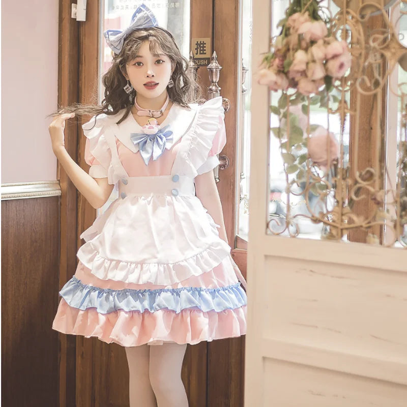 Plus Size Kawaii Lolita Maid Dress S-5XL | Anime Cosplay Outfit