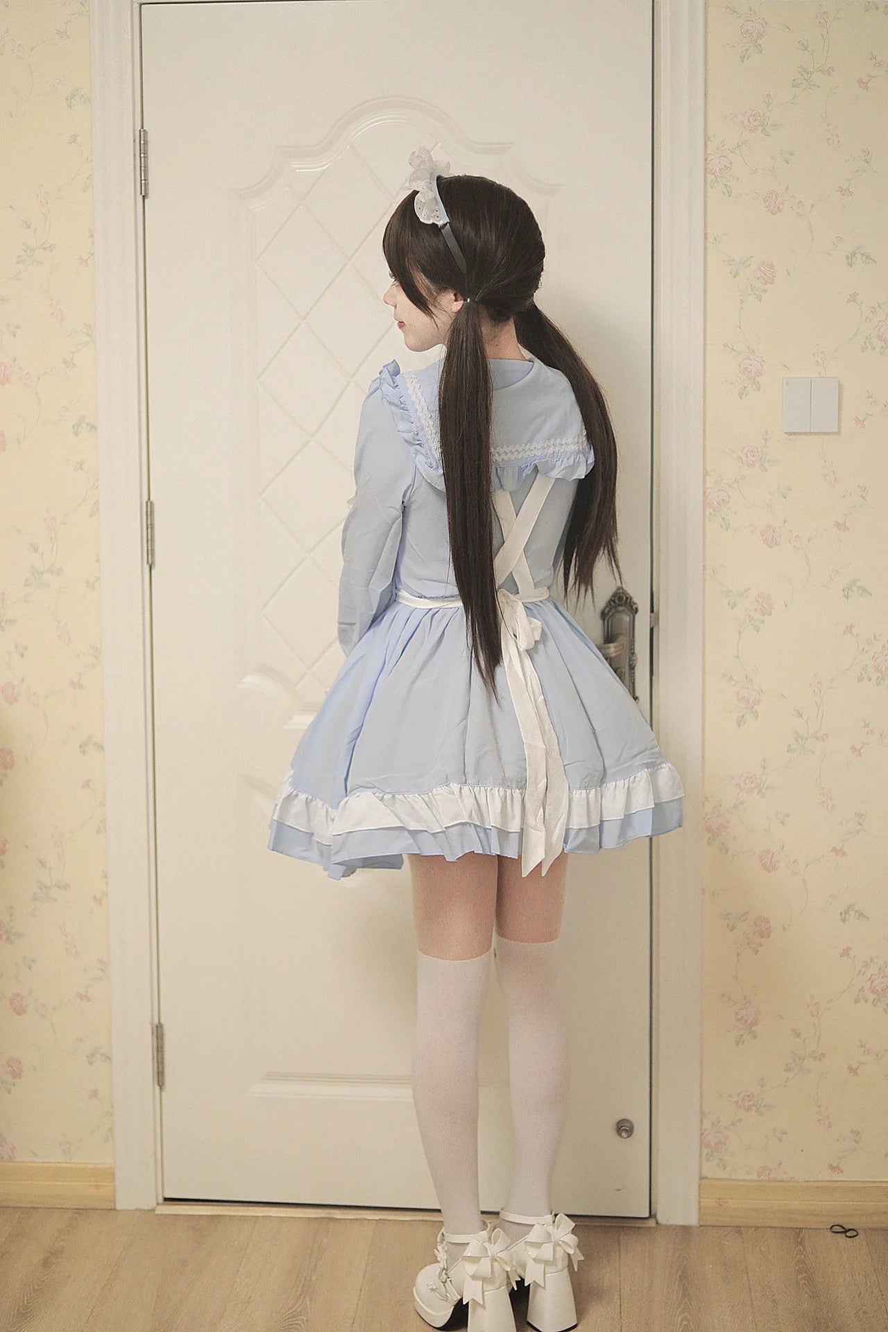 Cute Sailor Lolita Maid Dress | Cosplay & Party Set S-5XL