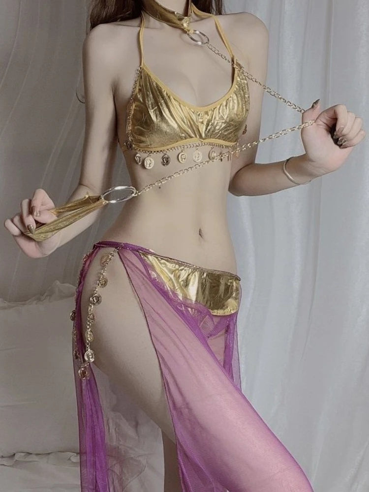 Provocative Maid Lingerie | See-Through Erotic Nightdress - All Sizes