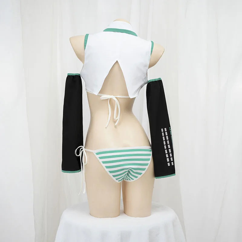 Hatsune Miku Cosplay Lingerie Set - Anime Roleplay Costume