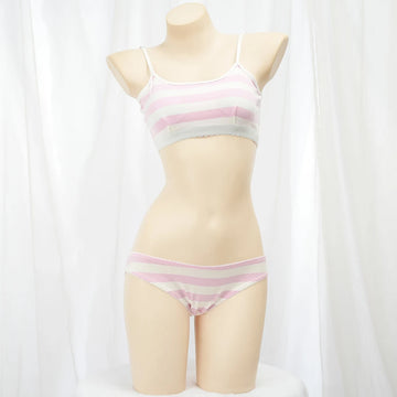 Japanese Anime PE Class Stripe Cosplay Pajama & Outfit Set