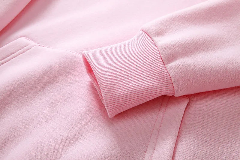 Spring and autumn new style foreign trade women's Cat's ears (Steamed cat-ear shaped bread) design hooded fleece sweater fashion