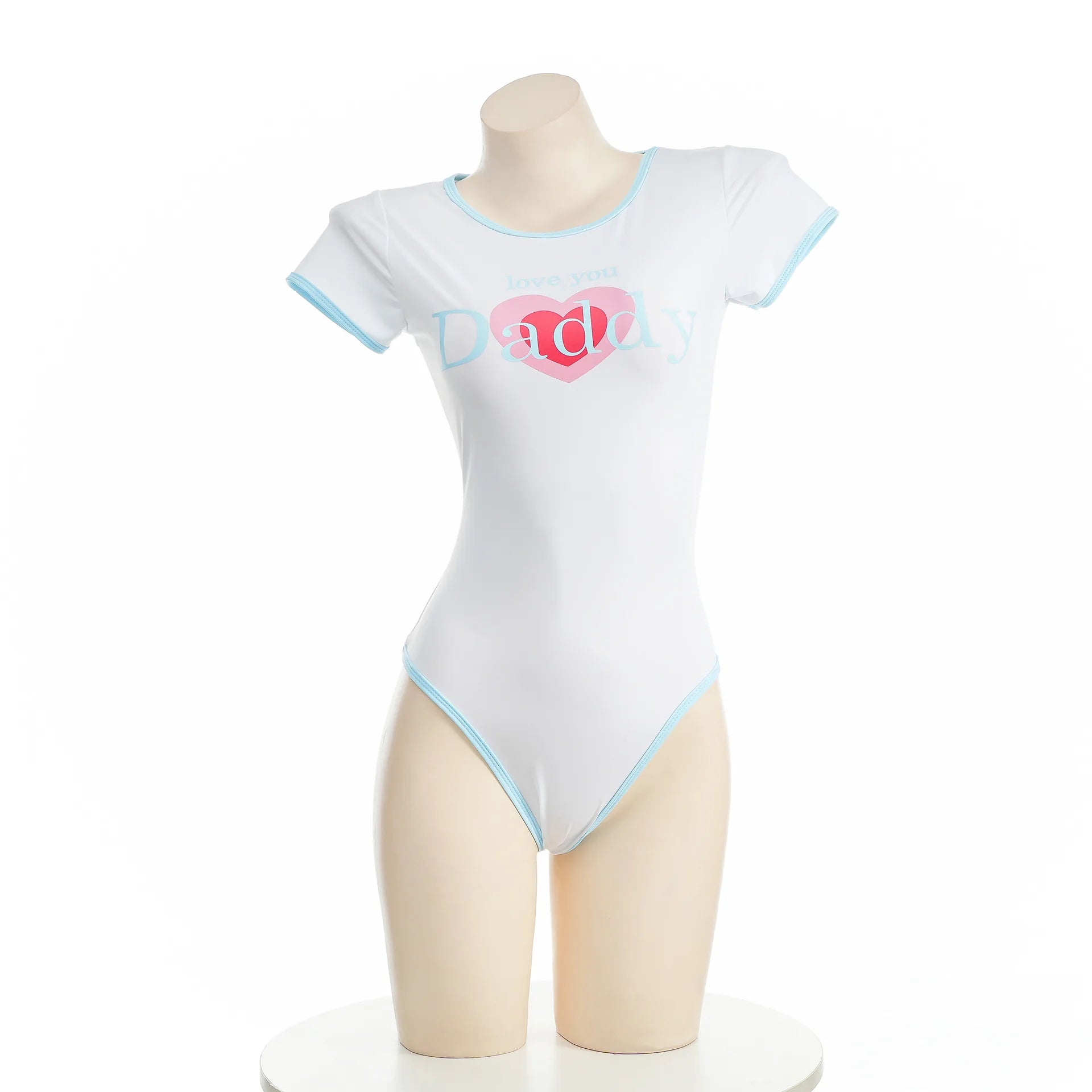 Cute Anime Bodysuit Swimsuit - One-Piece Cosplay & Beachwear