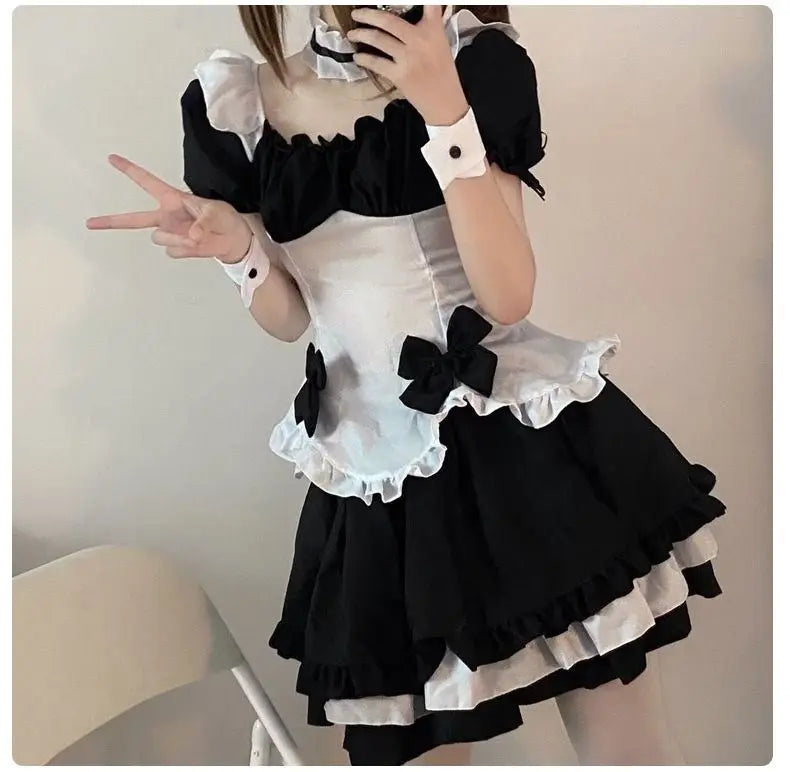 Cute Maid Cosplay Outfit | Lolita Style Dress & Costume Set
